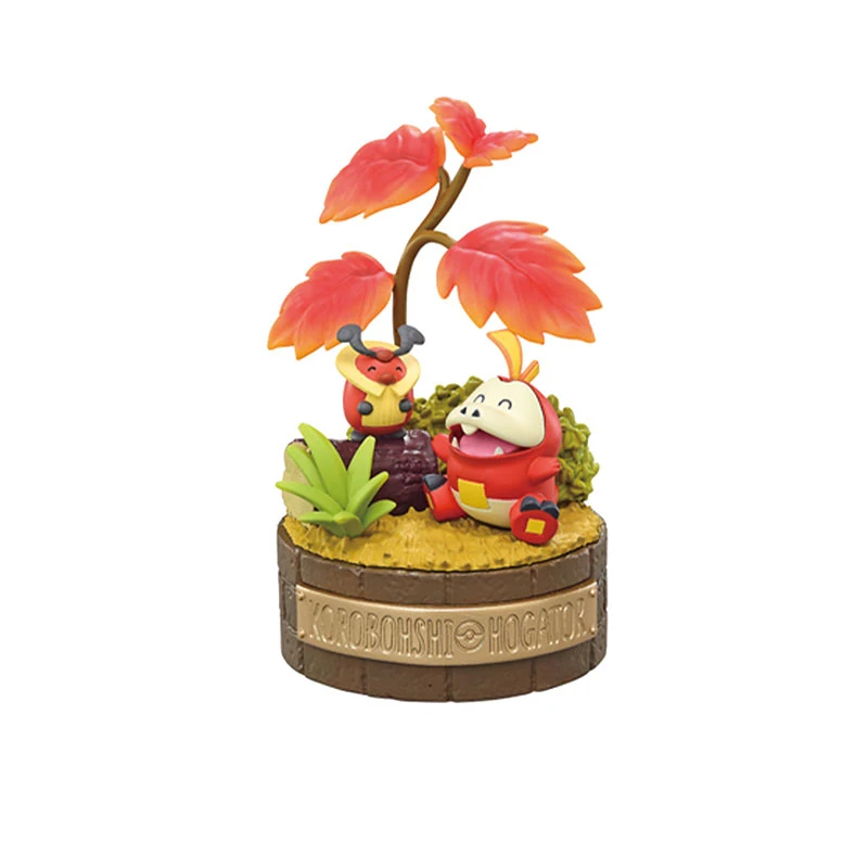 Oryginalna gra animowana Pokemon, gadżet, leśny Fuecoco, Swablu, w pudełku, Gacha Gashapon, figurki akcji anime, kolekcja modeli.