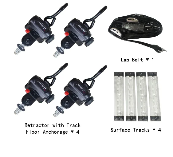 wheel chair Locking System Installed on Vehicle Floor to Ensure wheel chair Occupant Safe