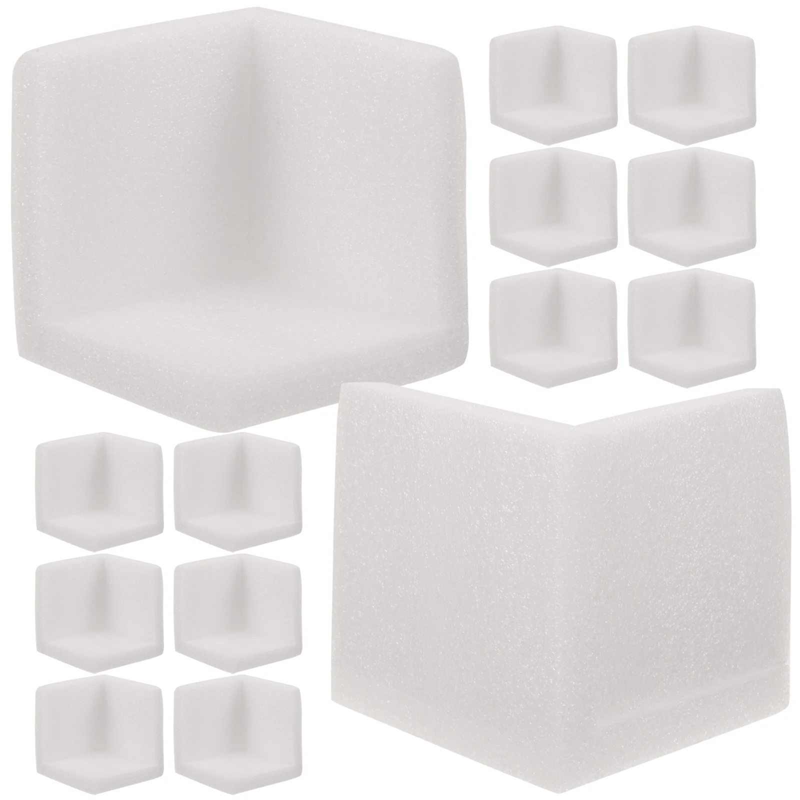 Protectores de esquinas para muebles, 50 Uds., embalaje anticolisión para marcos de mesas, artículos delicados, protectores de esquina para mostrador