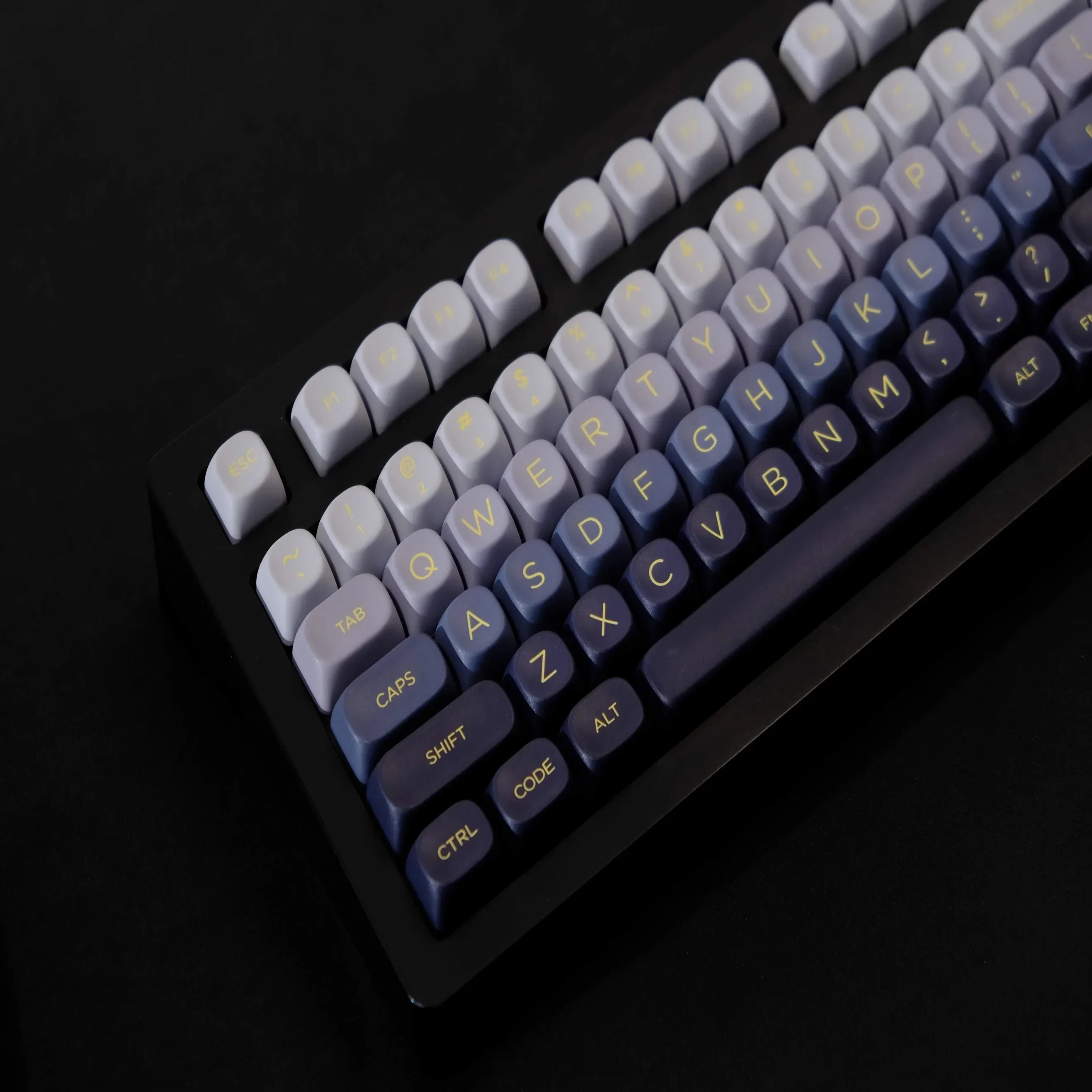 Mountain Keycaps MOA Height PBT Sublimation Mechanical Keyboard Adaptation Customized 126 Keys