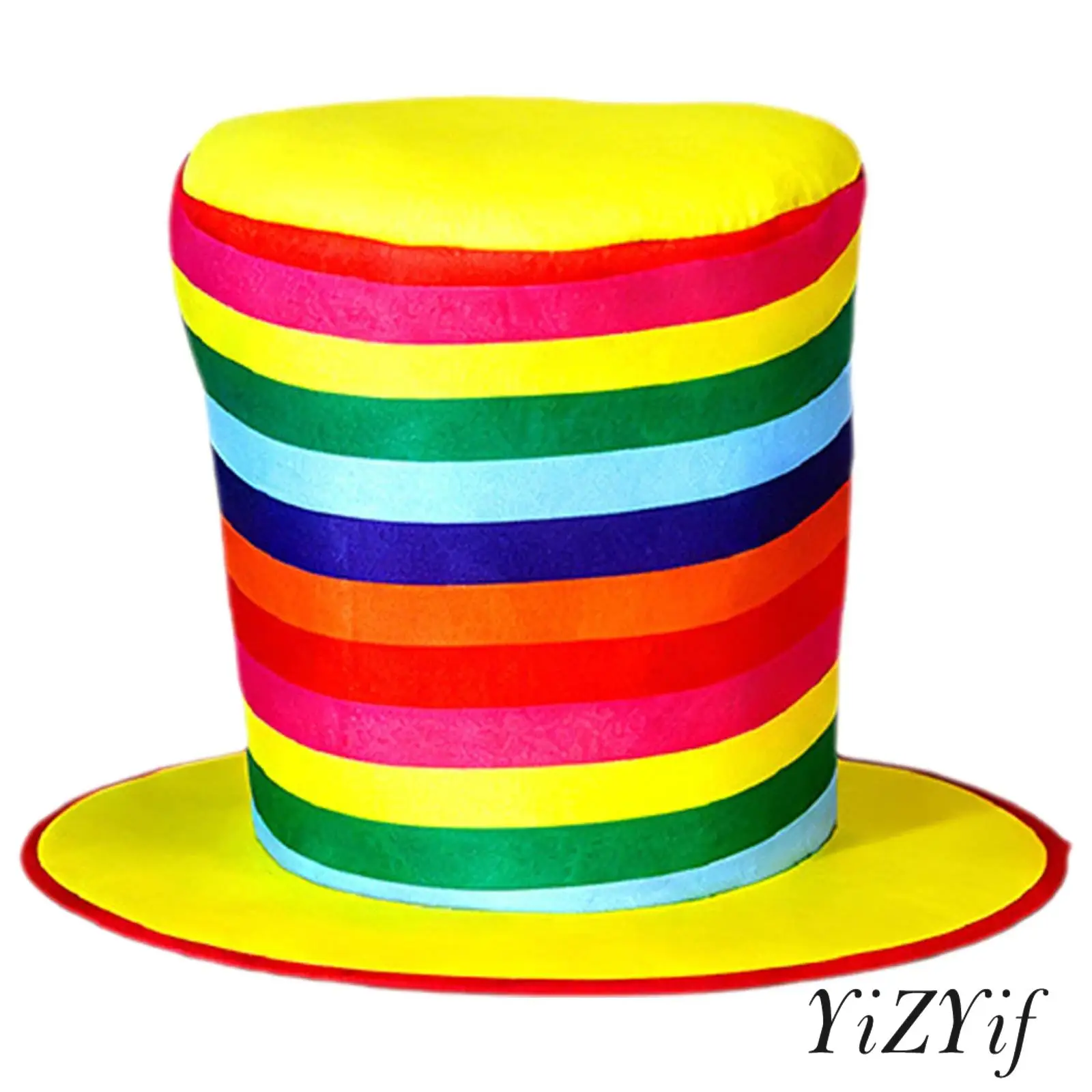 

1 шт. праздничный цилиндр, красочный головной убор с принтом, волшебный головной убор для Хэллоуина, карнавала, косплея, аксессуар для головы