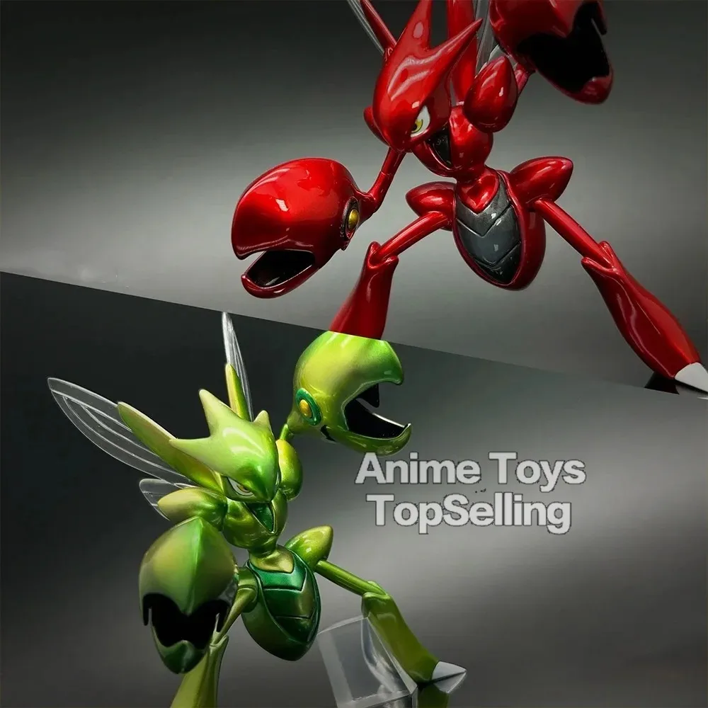 Anime Pokemon Figure Scizor Action Figures PVC Collection Model Toys for Gifts 9cm/3.54in