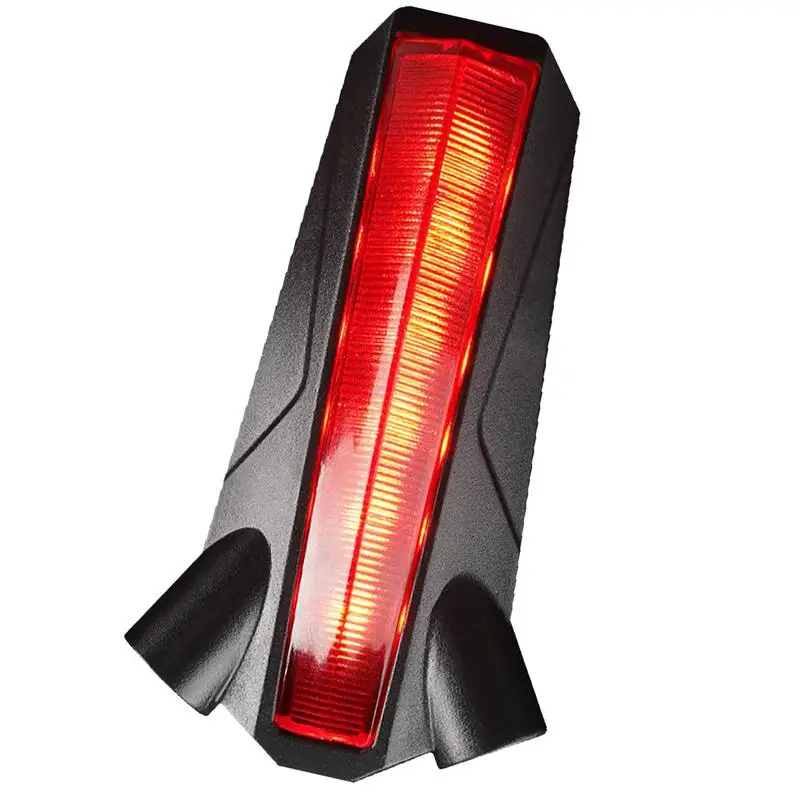 

Red Tail Light For Bikes Safety Led Tail Lamp Warning Light With Projection Outdoor Cycling Accessories Long-Lasting