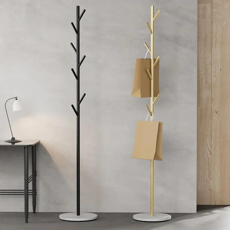 Heavy Duty Modern Floor Good Quality Free Stand Clothes Hanger Hat Stand Rack Coat Tree Porte-sac Rack