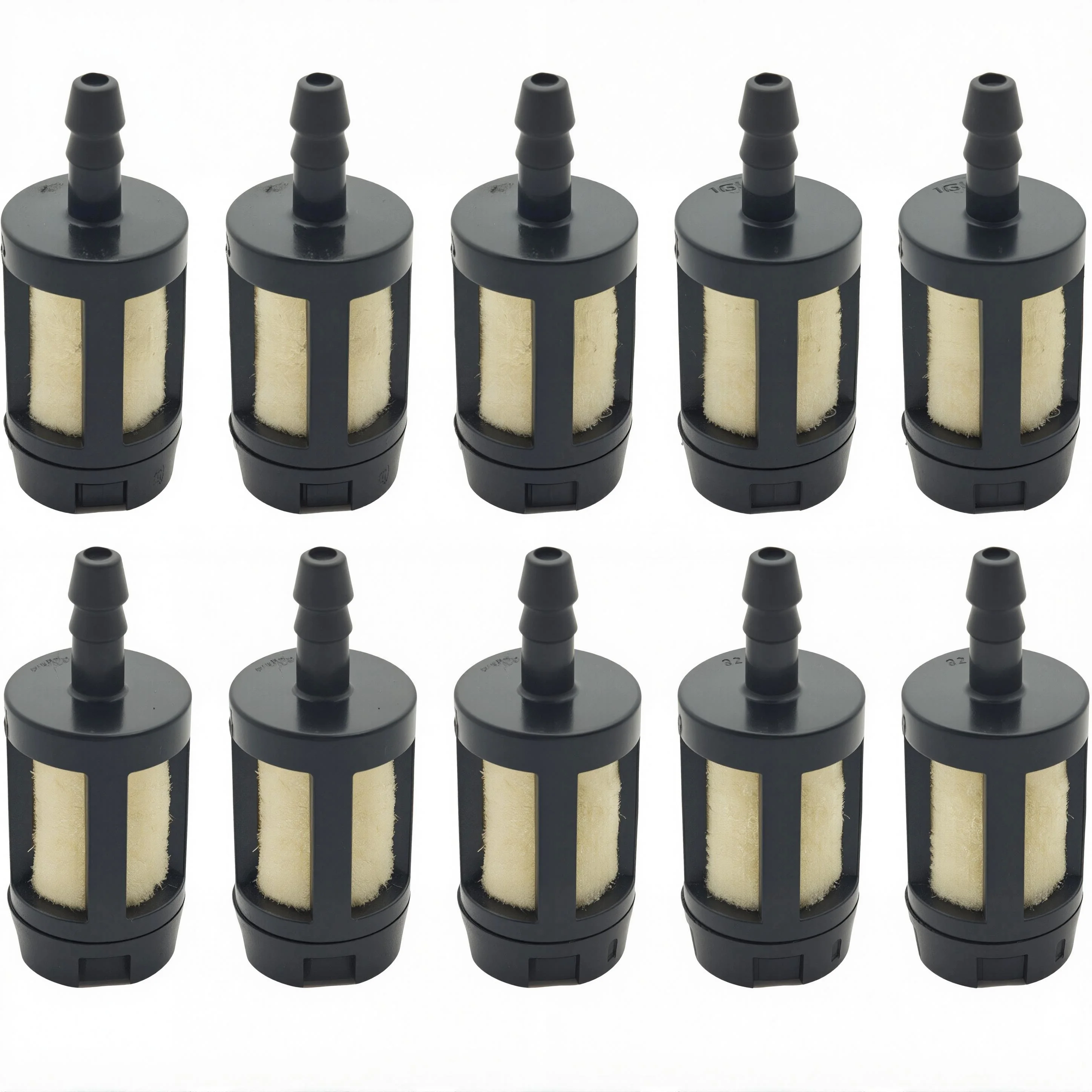 10PCS General Fuel Filter For Garden Machinery Grass For Chainsaws Blowers Trimmer Chainsaw Carburetor Garden Tools