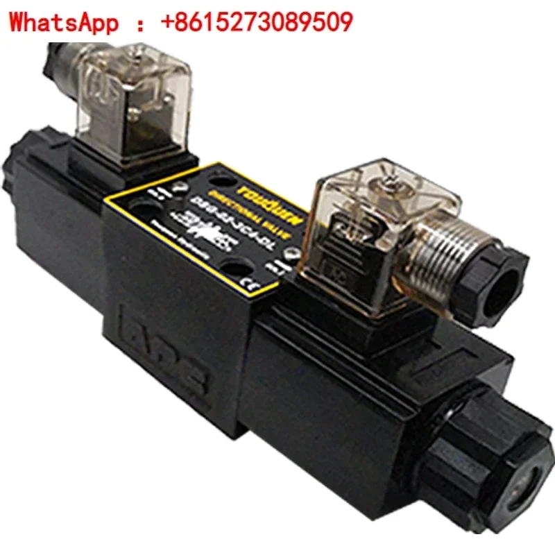 

Гидравлический электромагнитный направленный клапан с одной двойной головкой, многослойный двунаправленный аксессуар, катушка DSG-02-3C2/C4/C6