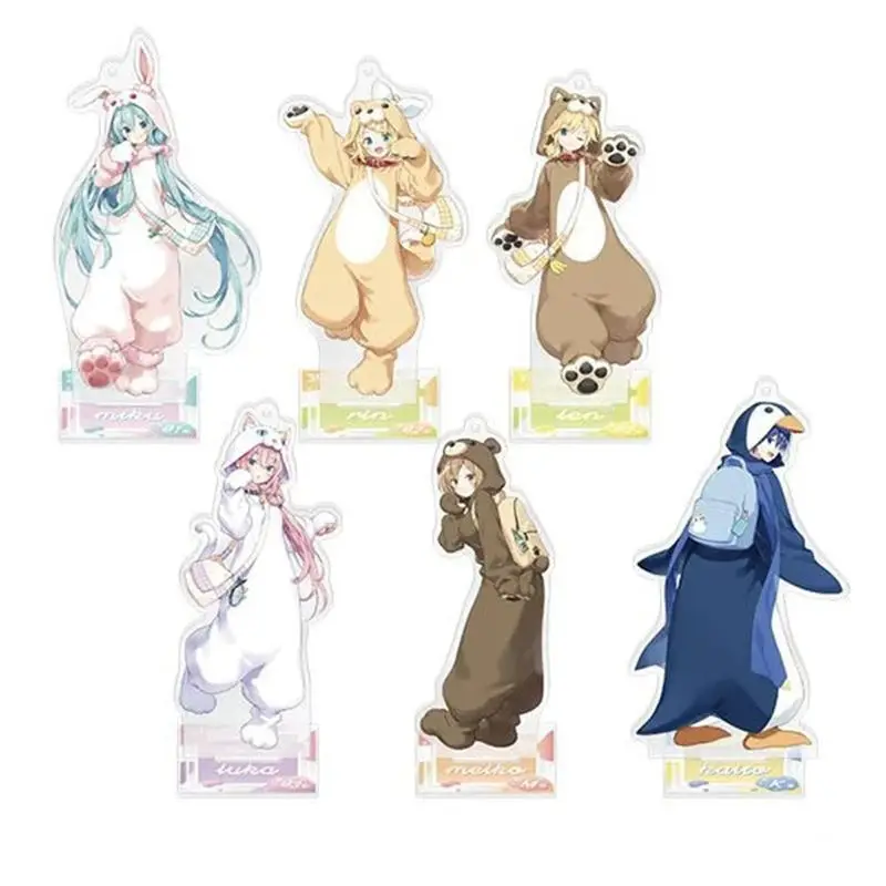 New Piapro Characters Acrylic Stand Figure Megurine Luka Hatsune Miku Anime Peripheral Originality Delicate Desktop Ornaments