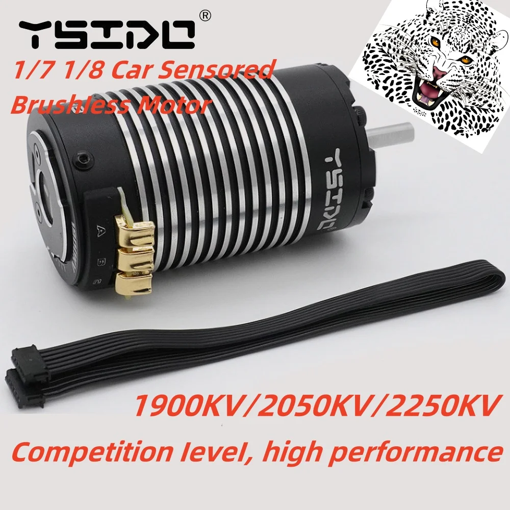 

Оригинальный сенсорный Бесколлекторный двигатель YSIDO CHEETAH CH8 4268 кв 1/8 кв 1/7 1/10 кв для радиоуправляемого внедорожника Monster