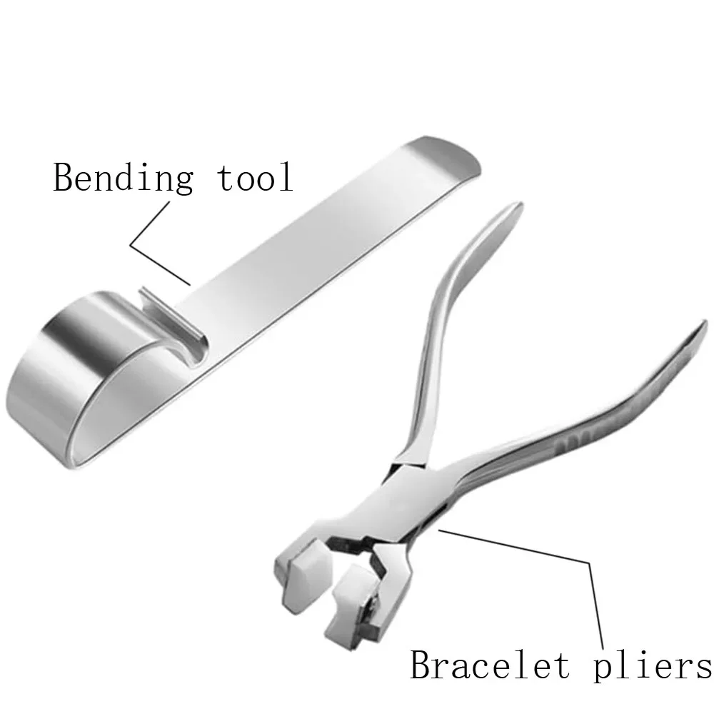 

Stamping Kit Bracelet Bending Pliers Bracelet Bendi Bracelet Bending Pliers Bar Kit Tool For Bending Metal Bracelets For Jewelry