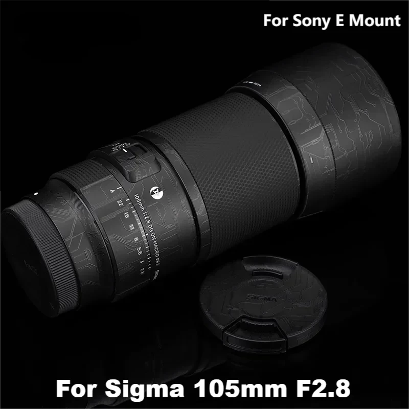 

For Sigma 105mm F2.8 DG DN MACRO Art For Sony E Mount Anti-Scratch Camera Lens Sticker Protective Film Body Protector Skin Cover