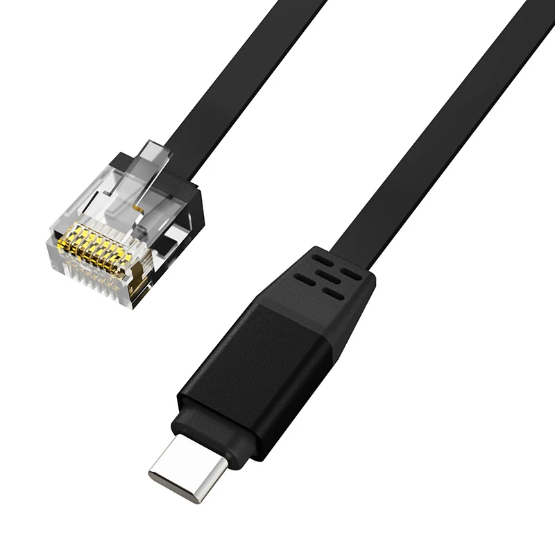 USB C to Ethernet Cable, USB3.0 to RJ45 Cord, Directly Connected 100/1000Mbps Gigabit LAN Network Laptop ComputerConverter Cable