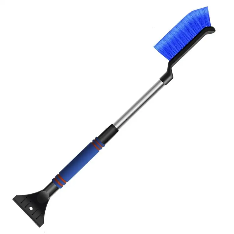 Snow Shovel For Car High Strength Anti-Freezing Utility Shovel Snow Brush Snow Broom Ergonomic Handle For Winter Car Snowmobiles