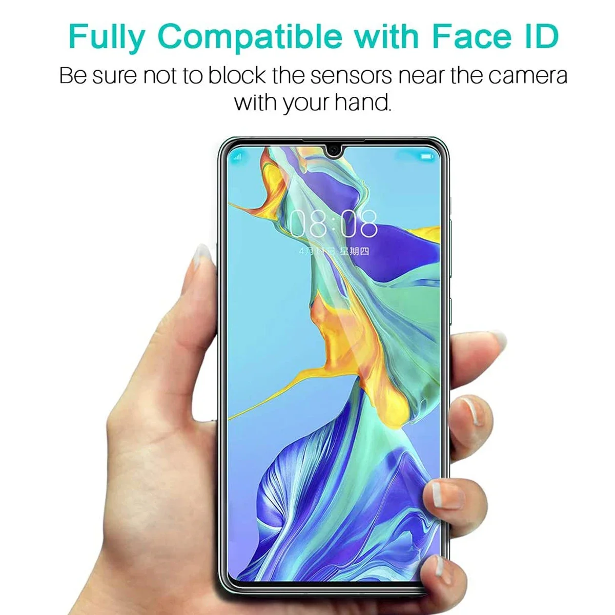 2/4Pcs HD Tempered Glass For Huawei P30 Lite 9H Screen Protector Film