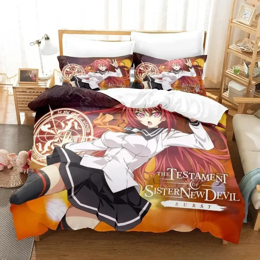 

3D The Testament of Sister New Devil Printed Duvet Cover Pillowcase Bedding Set Bed Linen Sheet Quilt Cover Full Queen King Size