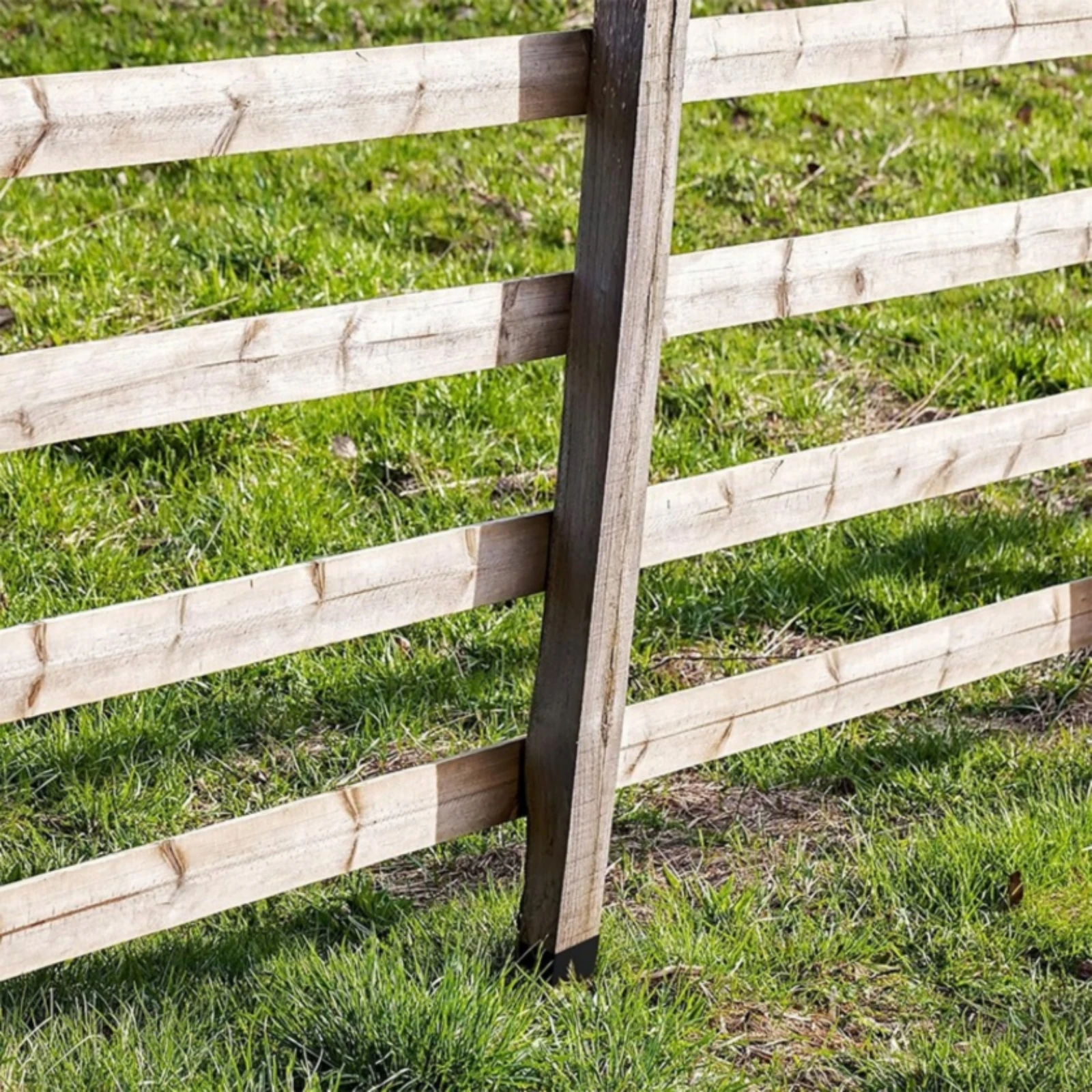 8 Pieces Safeguarding Film Tear-Resistant Adhesive Fence Post Protector for Outdoor Landscaping Projects