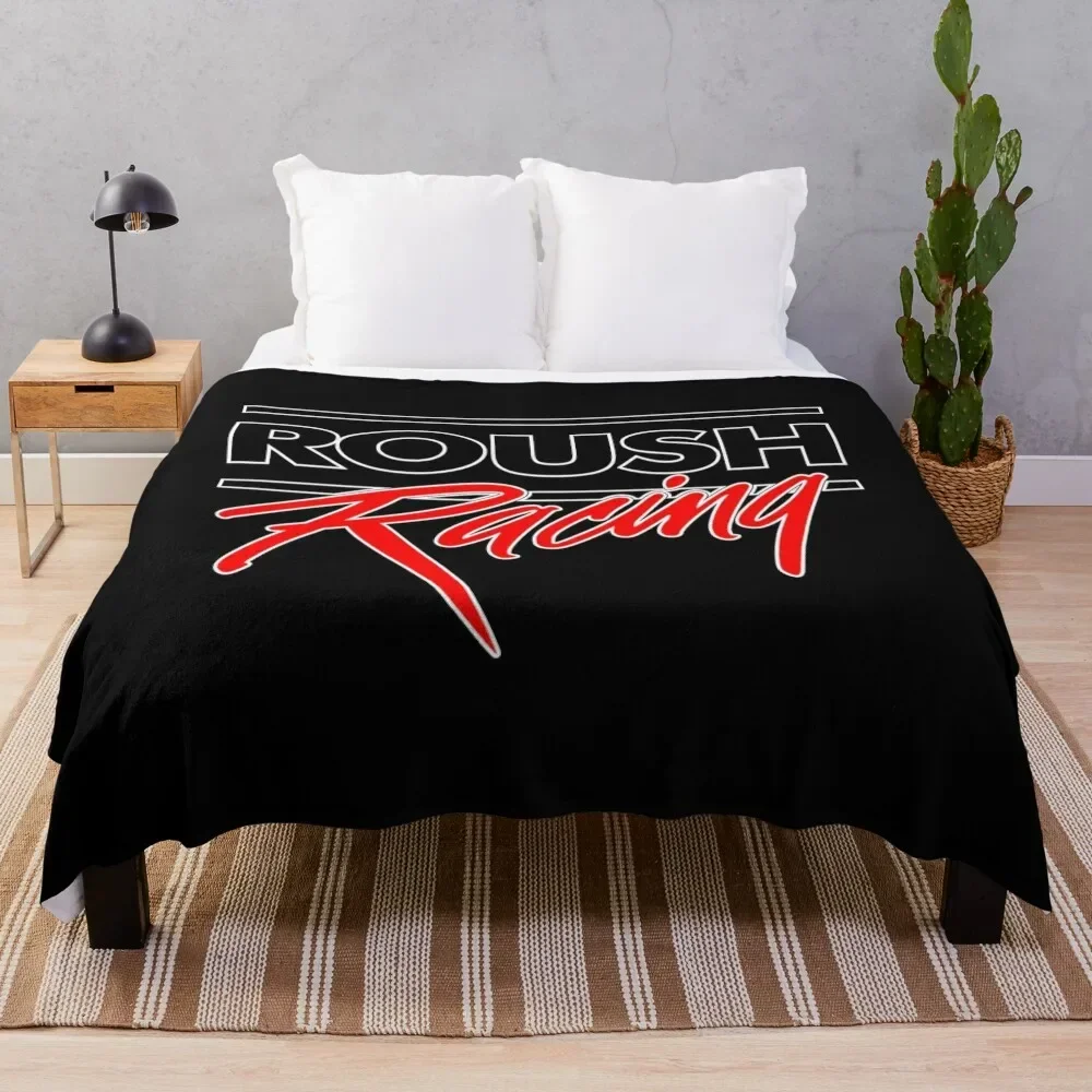 Roush Racing Logo Throw Blanket Flannel for babies Soft Plush Plaid cosplay anime Blankets