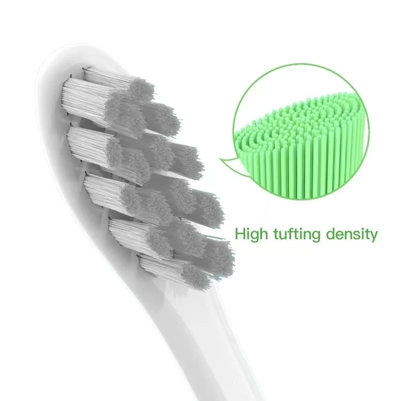 6PCS Replacement Heads For Oclean Flow/X/ X PRO/ Z1/ F1/ One/ Air 2 /SE Brush Heads Soft DuPont Sonic Toothbrush Vacuum Bristle