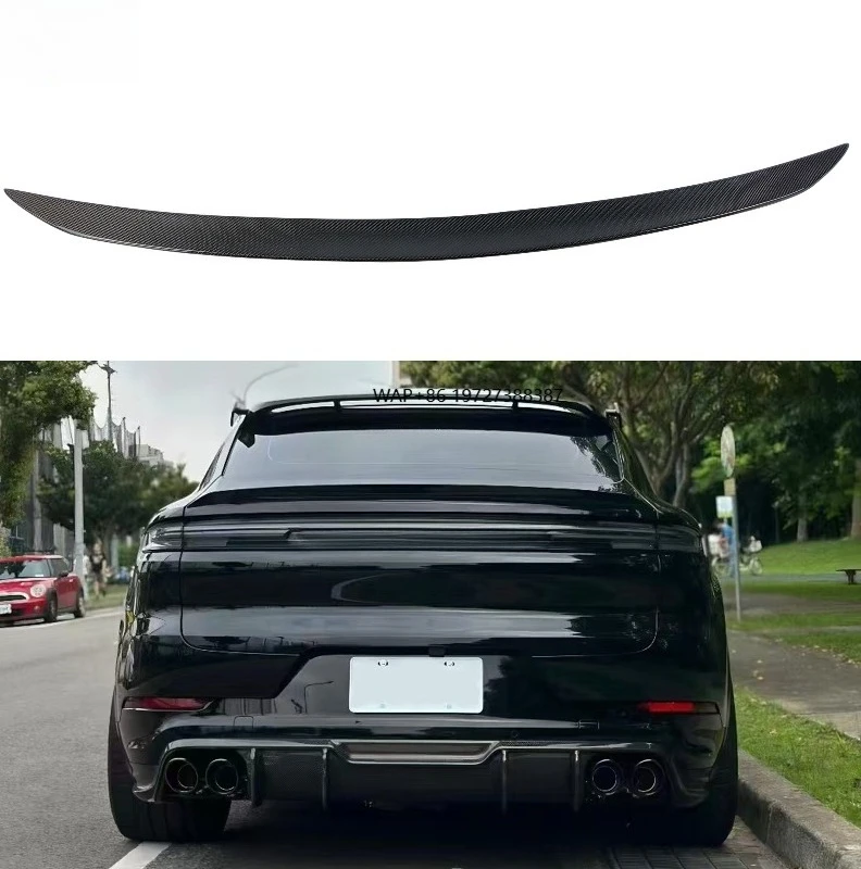 9Y0 Carbon Fiber Rear Tail Wing Fixed Wing Rear Spoiler for Coupe 9Y0 Car Body Kit Modification