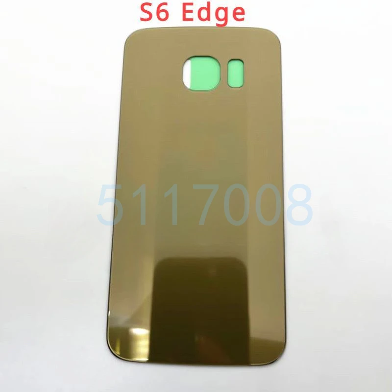 

for Samsung Galaxy S6 G920 Battery Cover Back Cover Rear Glass Housing Door G925 G928 S6 Edge S6 + S6Edge Plus