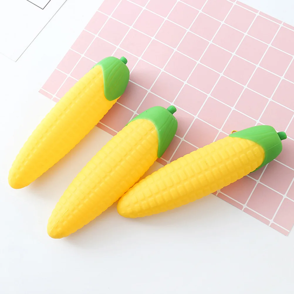 

Vegetable Shaped Silicone Pencil Case Large Capacity Lightweight Kids Stationery Bag Holder Daily Use Pen Storage Zipper Design