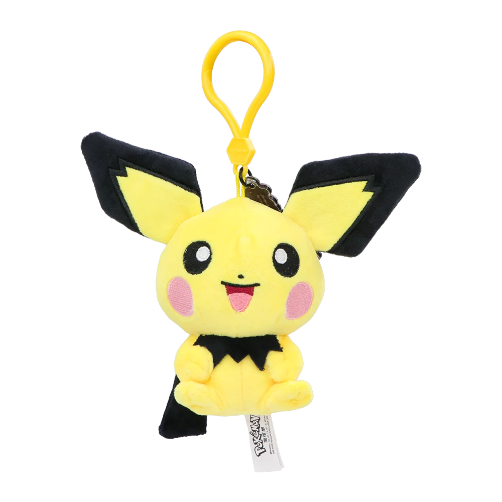 Original Pokemon Espeon Clefairy Jigglypuff Piplup Schlüsselanhänger Plüschtiere Snorlax Mimikyu Sprigatito Fuecoco Gefüllte Anhänger Geschenke