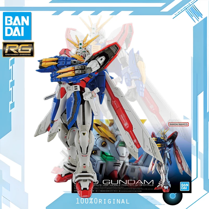 

BANDAI Аниме RG 1/144 GF13-017NJ2 GOD GUNDAM мобильный костюм Gundam комплект рабочих моделей сборка пластиковые экшн-игрушки Фигурки подарок