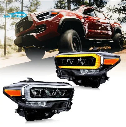 

auto parts usa head lamp full LED upgrade headlight for tacoma 2019 2020