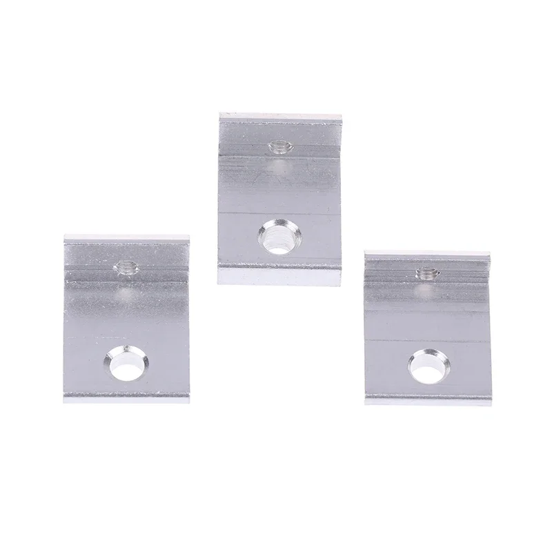1 комплект крепежных деталей для алюминиевого профиля, аксессуары для кронштейна боковой панели 2020 3030 4040