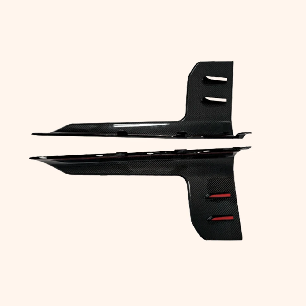 

For BMW M2 G87 Coupe 2023-24 Dry Carbon MP Style Side Skirts Add On Spat Pair