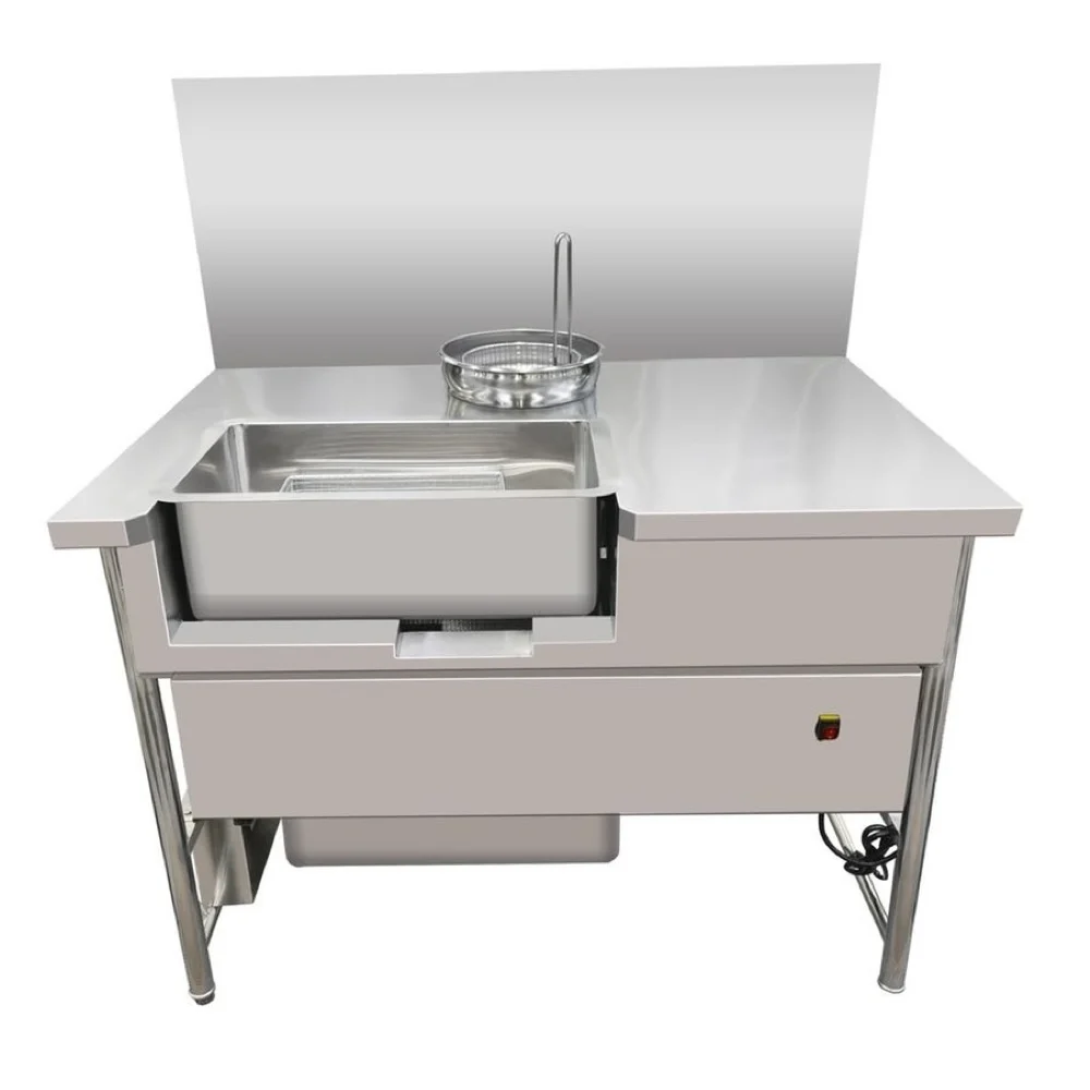 Chicken Frying Wings Batter Breader Compact Breading Machine Electric Chicken Meat Breading Table Machine