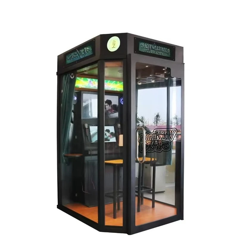 Customize Amusement Game Machine 2 Player Singing Machine Karaoke Mini Self-help Karaoke Room Metal