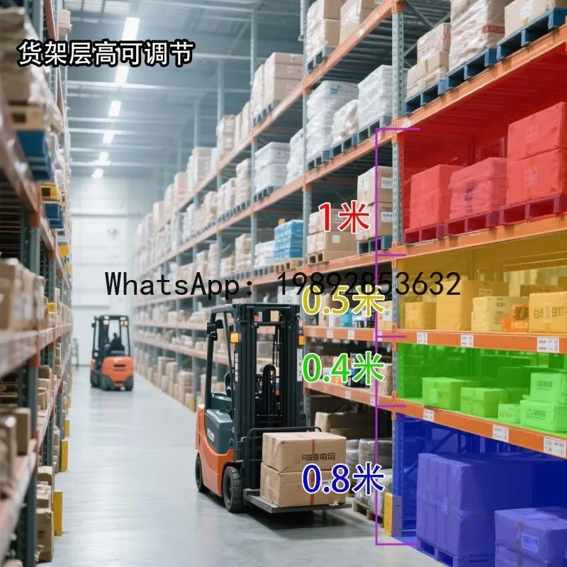 

heavy-duty shelving: multi-tier, high-capacity storage racking for warehouse solutions