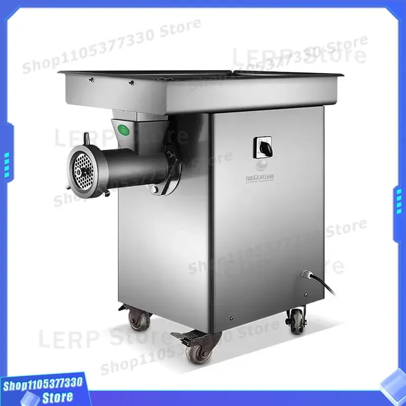 Commercial Electric Meat Grinder Stainless Steel Industrial Grade Heavy Duty Food Processor for Restaurant Kitchen Use High