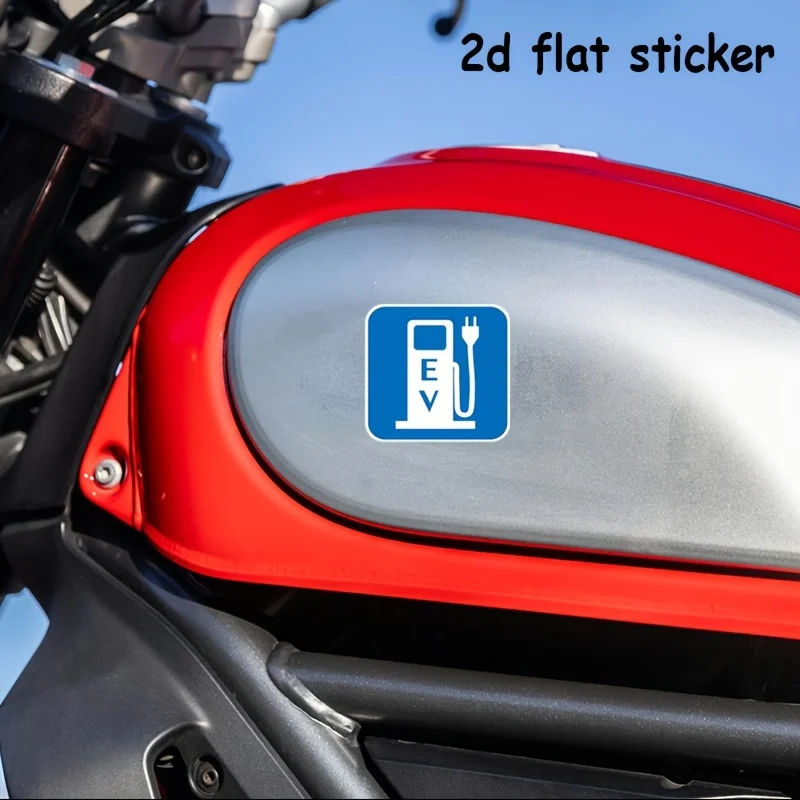 Charging Station Vinyl Sticker Durable Removable Decal for Car Laptop Window Door Fridge Bottle Auto Home Decor