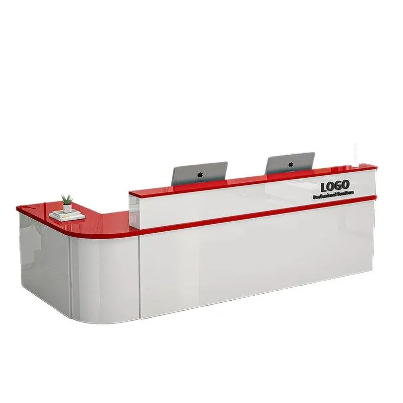 صفحة الخروج، طاولة تجارية صغيرة وبسيطة وحديثة، متجر شاي الحليب، مكتب استقبال لصالونات التجميل