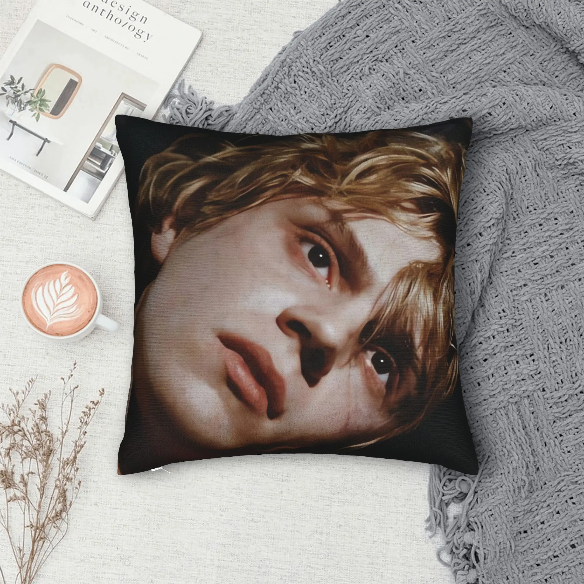 Dreamy Evan Peters Close Up Pillow Case  Comfy Pillow Cover Fashion Pillowcases For Living Room Chair