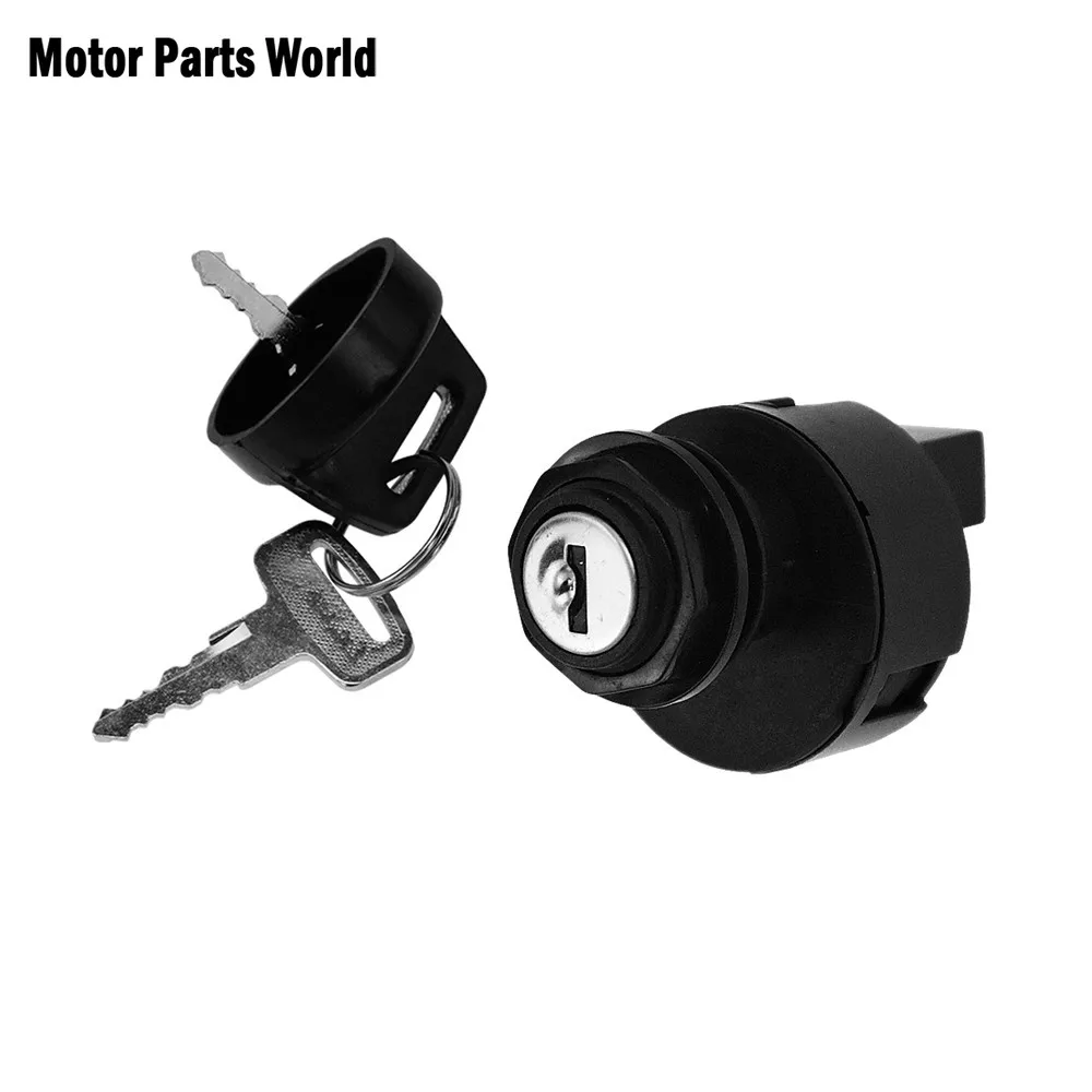 Motorcycle Key Switch 4 Position Ignition ON / OFF Ignition Switch Lock with 2 Keys For ATV For Polaris Sportsman 500 2000 2001