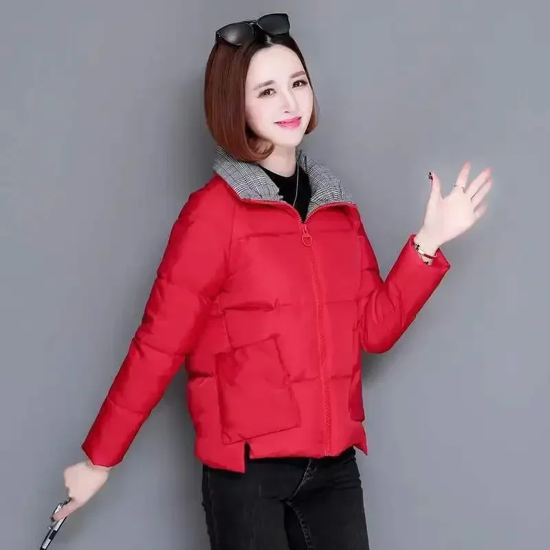 Padded Thick Large Lady Parka Hot Demi-season New in Cotton Jacket Outerwears Elegant Warm Winter on Sale Women's Quilted Coat