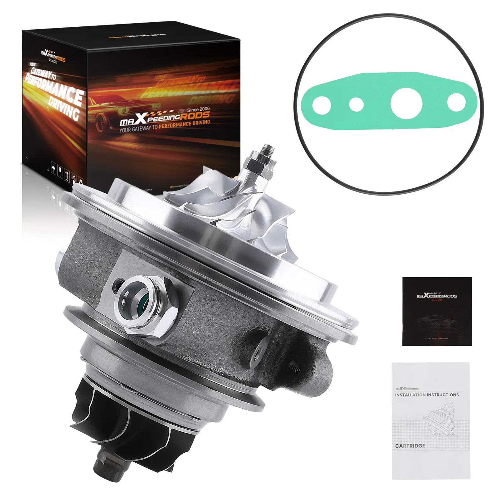 MaXpeedingrods Factory Brand New Billet Turbo Cartridge for Ford F150 Transit 150 250 350 3.5L 365HP 2013-2016
