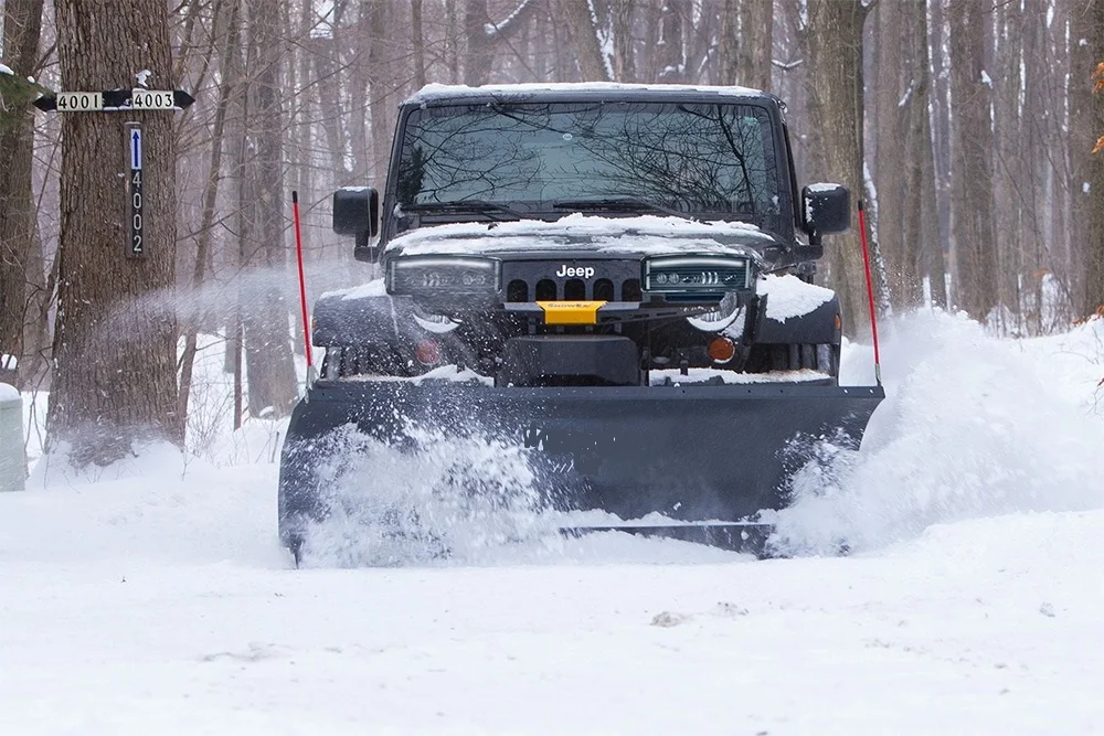 an 82-inch 84-inch automatic snow remover for lifts or trucks