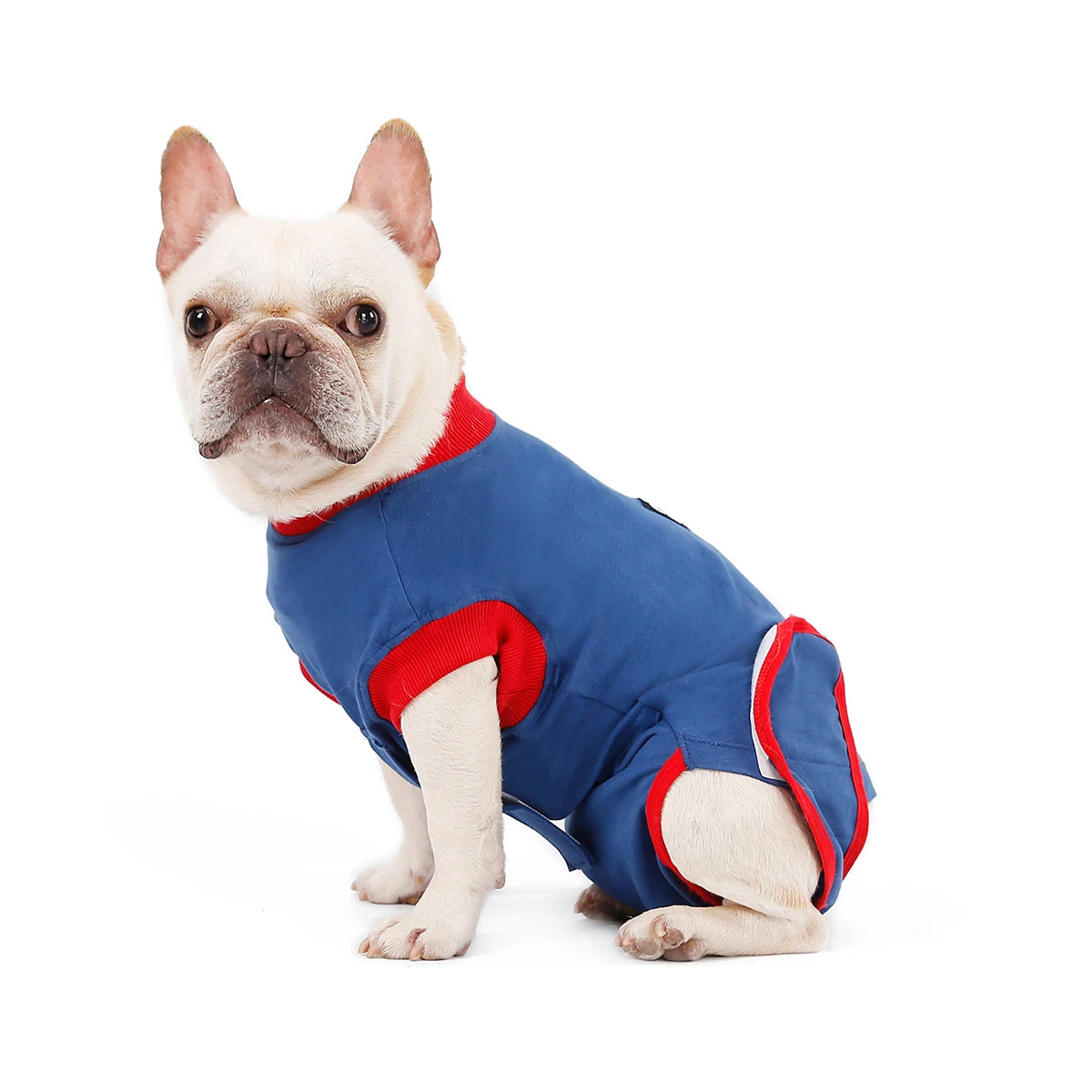 

Dog Sterilization Recovery Clothing Pet Costume Surgical Gown Operation Anti Licking Bite Proof Soft Cotton Elastic
