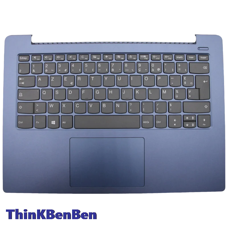 FR French Blue Keyboard Upper Case Palmrest Shell Cover For Lenovo Ideapad 330S 14 14IKB 14AST 5CB0R07738