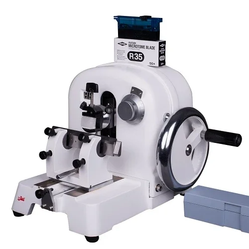 

YD-202A Pathology Manual Rotary Hard Tissue Microtome Price With Feather Blades