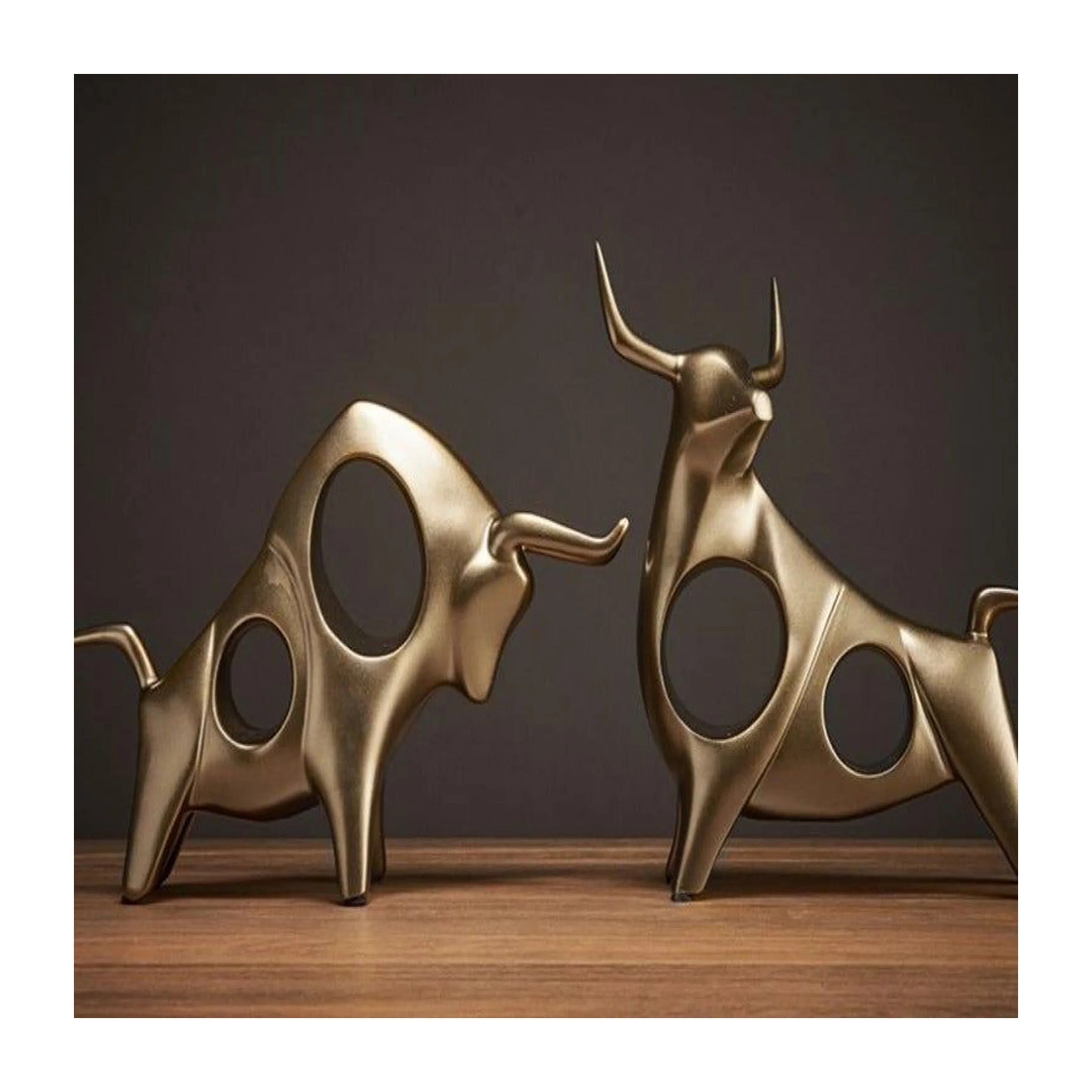 Home Decor Brass Crafts European Light Luxury Creative Home Living Room Office Animal Decoration Accessories Gift Sets Ornament