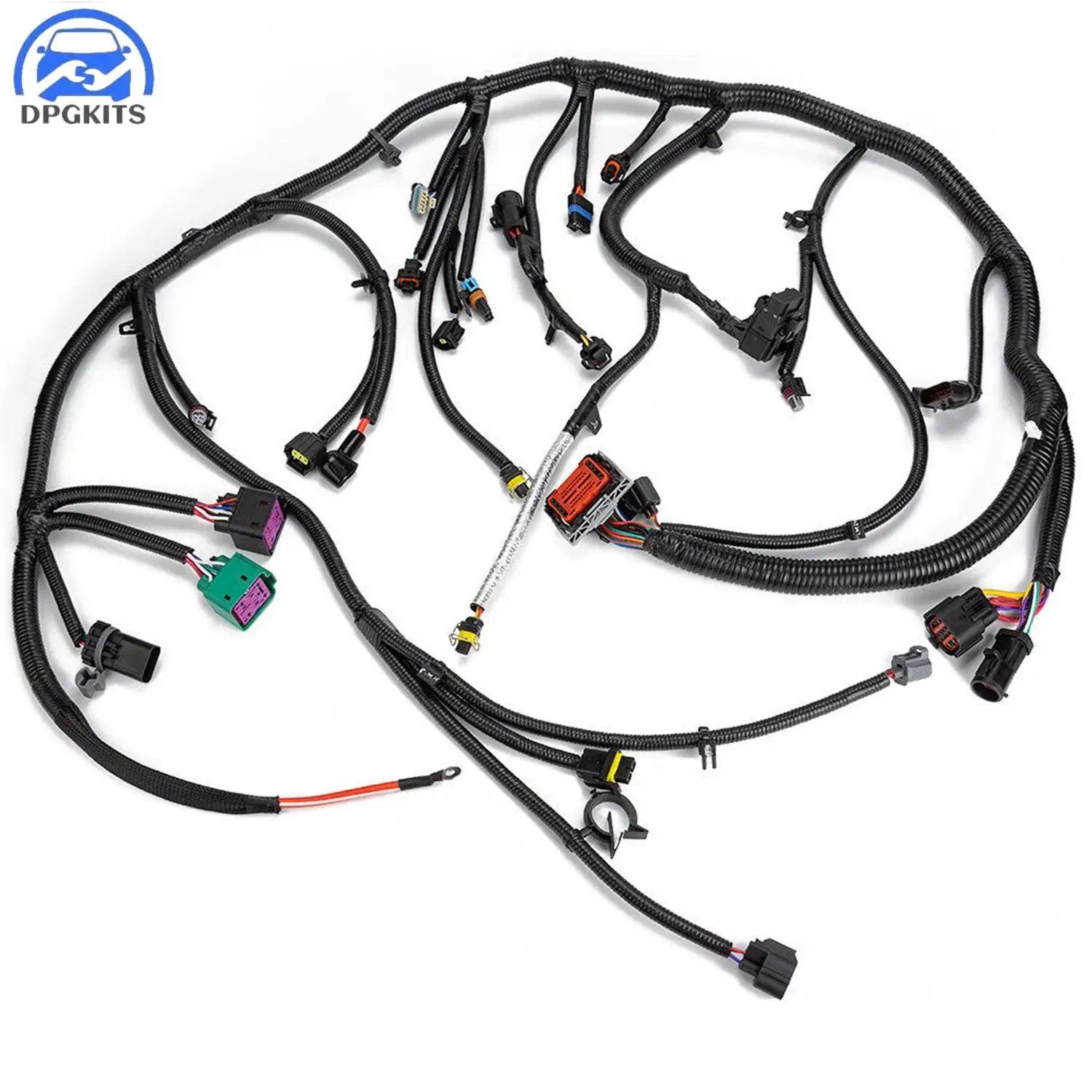 

DPGKITS 1PC Engine Wiring Harness Set Assembly For Ford Super Duty 05 06 07 6.0 11/4/2004 5C3Z-12B637-BA Car Accessories