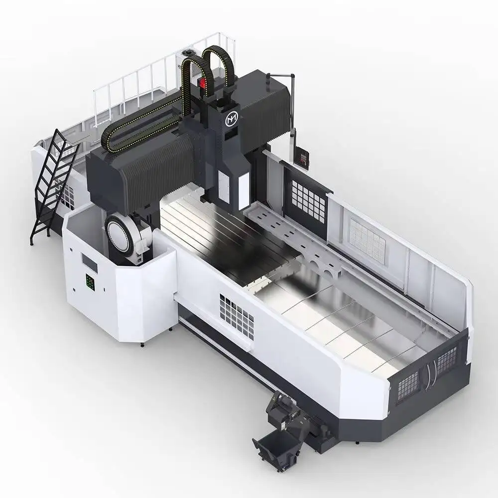Mng-6032 جديد جودة عالية عمود مزدوج العملاقة CNC طحن هاين الأسعار 5 محور VMC مركز التسليح