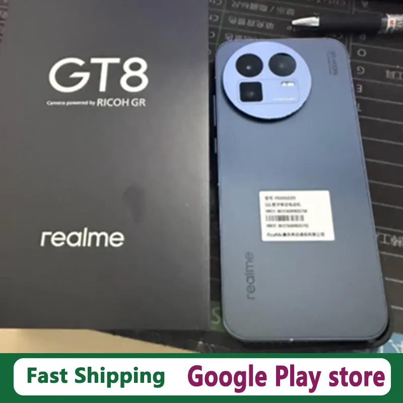 Original Realme GT 8 Mobile Phone Snapdragon 8 Elite 100W Charge