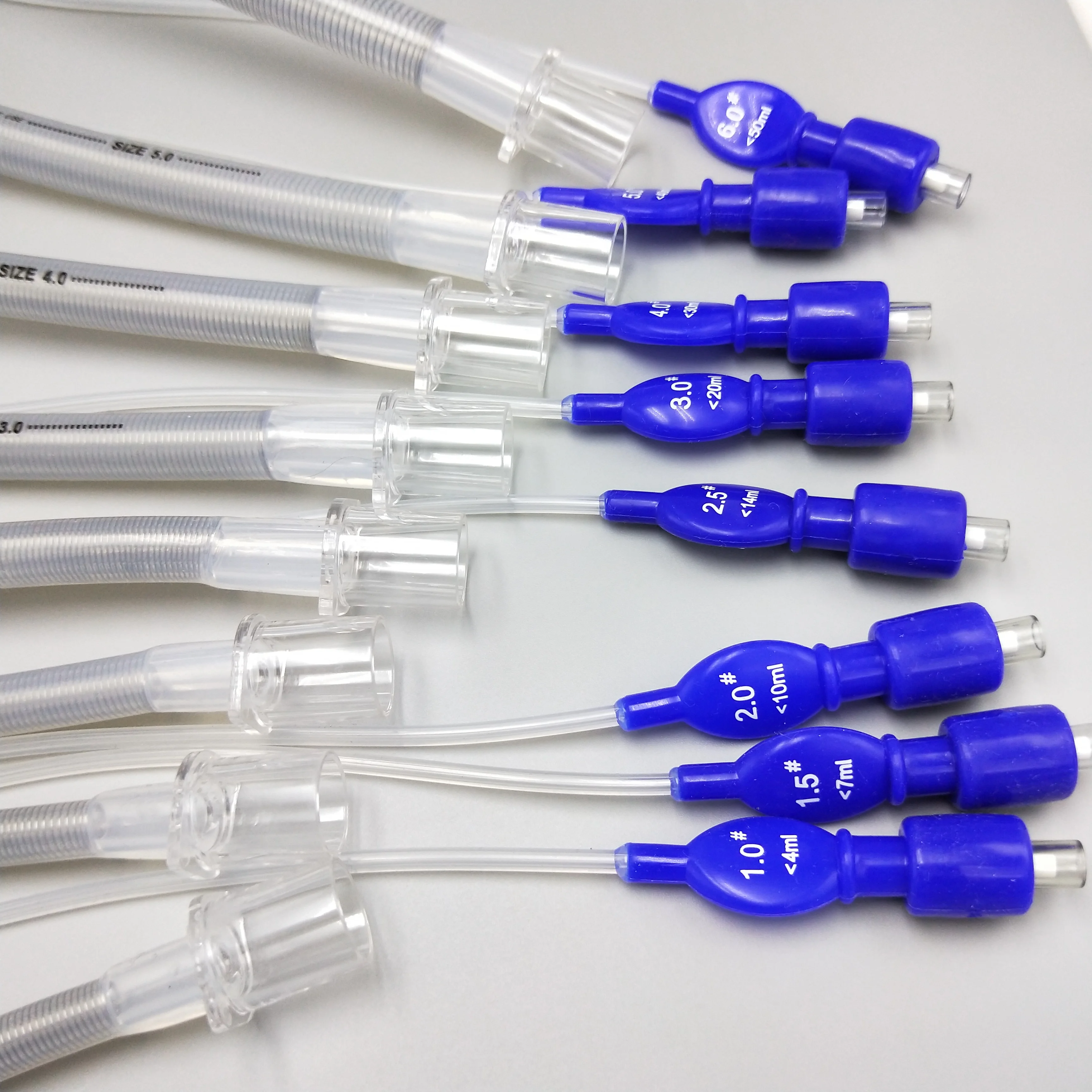 Reusable Silicone Reinforced Laryngeal Mask Airway Different Sizes