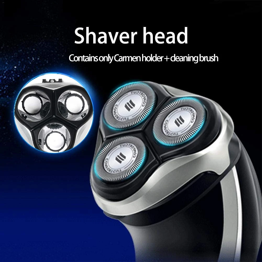 Cabeça de substituição para philips pt725 series hq8230 hq8240/927 8250 7800 7810xl, cinzento