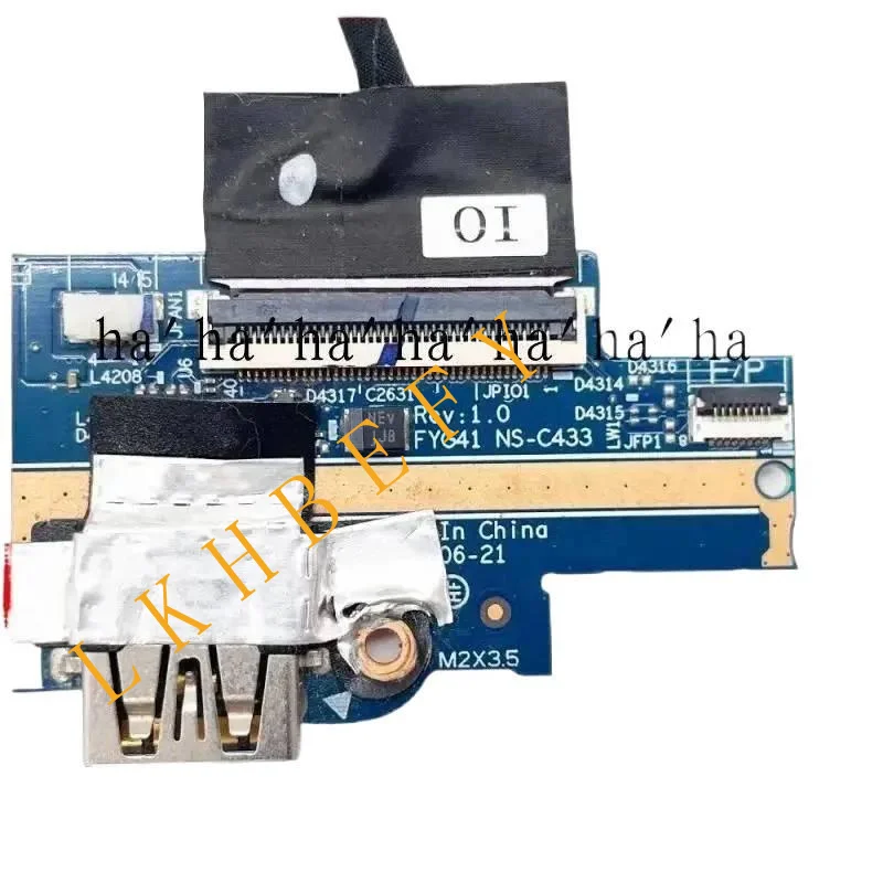 

& USB power button board for Lenovo Yoga C740- ✧ 4IML 8. ✧ tc 5c50s2499 3 NS-C433
